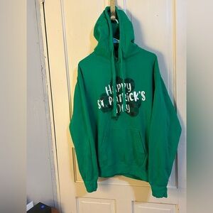 St. Patrick’s Day Unisex pullover hoodie size medium